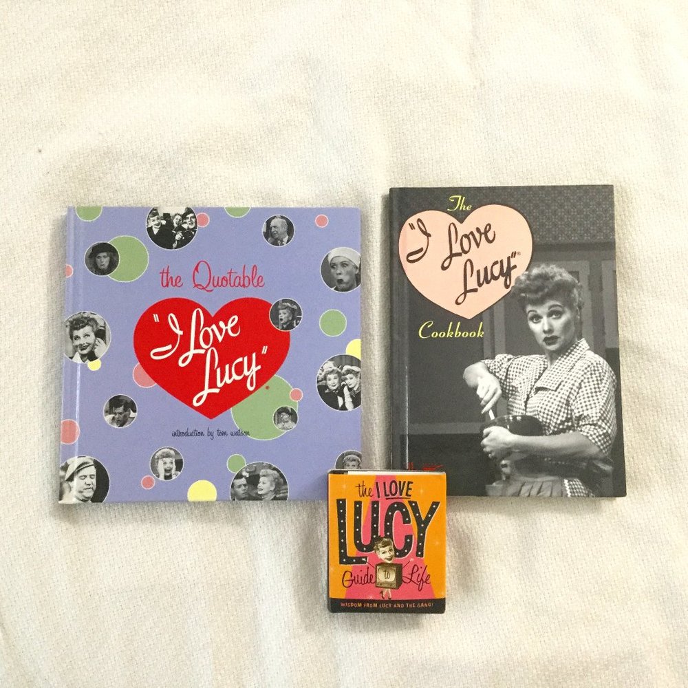 I Love Lucy 3 Books Bundle Only